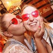 Sehr gesund: die Busserl-Wiesn