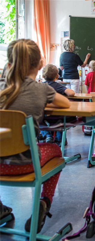 Aus vier mach drei: Ursprünglich sollte es an der Grundschule in Fürstätt vier erste Klassen geben. Jetzt wurde eine Klasse gestrichen. Foto dpa