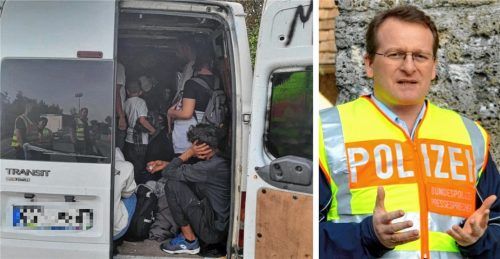 Die Zahl der versuchten Schleusungen in der Region nimmt zu. Rainer Scharf, Sprecher der Bundespolizei in Rosenheim, verrät, wie dagegen vorgegangen wird. Foto Bundespolizei