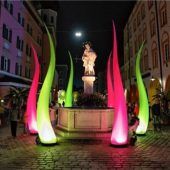 „Rosige Zeiten“ in der Innenstadt