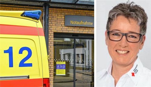 Heike Widauer kümmert sich beim Kreisverband des Bayerischen Roten Kreuzes Rosenheim um die Erste-Hilfe-Ausbildung. Foto Irmgard Sinnesbichler/BRK