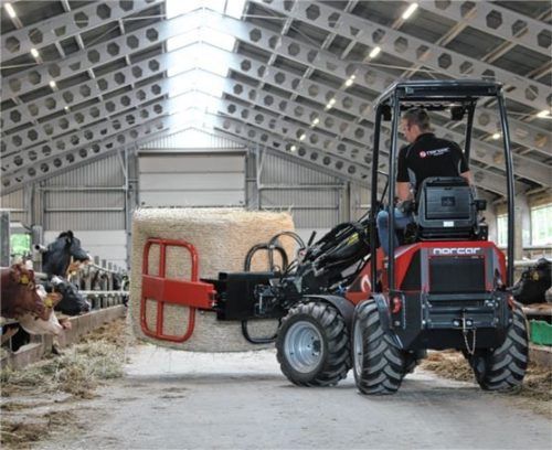 Ideal zu manövrieren: der Norcar Minilader.