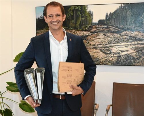 Will die Stadt weitergestalten: Oberbürgermeister Andreas März. Foto Peter Schlecker