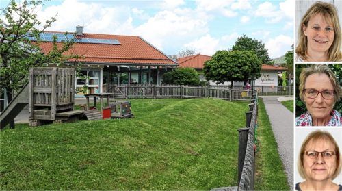Kritisieren die gelockerten Vorgaben: (von oben) Claudia Scheck, Leiterin der Kita „Spatzennest“ in Aschau im Chiemgau, Martina Lackerschmid-Schenk, ehemalige Leiterin des Kinderhauses Eichet in Bernau am Chiemsee, und Christl Wullinger, ehemalige Leiterin des Kindergartens Samerberg. Foto Rehberg/Hennes/re