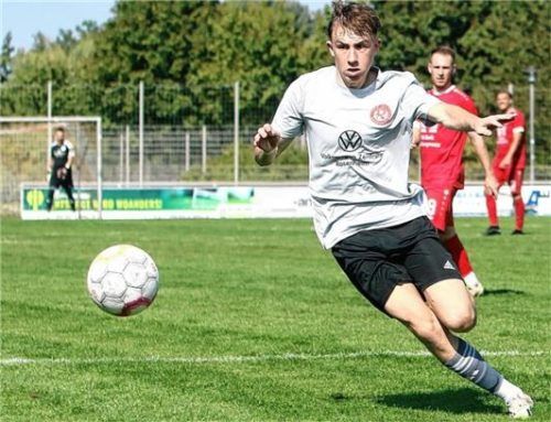 Mittelfeldspieler Liam Markulin fällt beim TSV 1860 Rosenheim verletzt aus. Foto Wolfgang Fehrmann