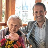 Emma Schlegel (100) blieb ihrer Liebe treu