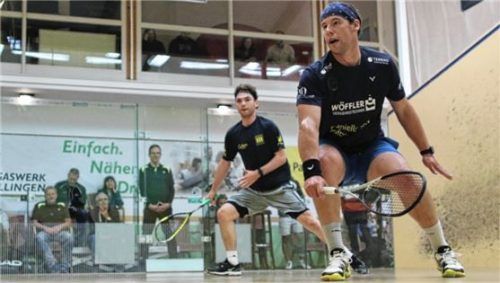 Rudi Rohrmüller, hier beim Weltranglistenturnier in Saarbrücken, wird beim Saisonstart die Nummer eins sein.Foto re