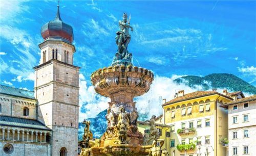 Trient hat viele schöne Plätze zu bieten. Foto adobe stock/ Flaviu Boerescu