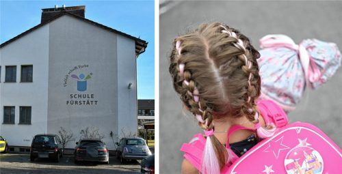 Ursprünglich sollte es an der Grundschule in Fürstätt vier erste Klassen geben. Jetzt wurde eine Klasse gestrichen. Foto Peter Schlecker/dpa/Collage: Anna Heise