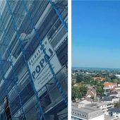 Ein Arbeitsplatz dem Himmel so nah