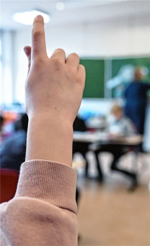 „Wir liegen voll im Plan“ – so lautet das Fazit zum Schulstart mit Blick auf die Besetzung mit Lehrkräften.Foto DPA