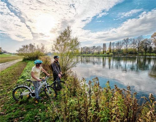 Wunderschön: eine Radtour entlang der renaturierten Isar bei Plattling im Landkreis Deggendorf. Foto Tourismusverband-Ostbayern/Gerhard Illig.