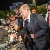 Kanzlerreise mit Raketenalarm