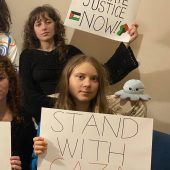 Greta Thunberg teilt Aufruf gegen „Genozid in Gaza“