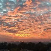 Innauen bei Sonnenaufgang