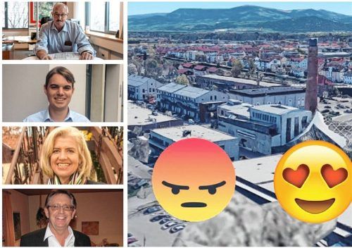 Äußerten sich nun zum Ergebnis unserer Umfrage zu Kolbermoor (von oben nach unten): Bürgermeister Peter Kloo (SPD), CSU-Fraktionsvorsitzender Leonhard Sedlbauer, Grünen-Fraktionsvorsitzende Andrea Rosner und Parteifreie Kolbermoor-Fraktionsvorsitzender Dieter Kannengießer. Foto JOHANNES THOMAE / red / Die Grünen Rosenheim / cs /Screenshot Google Maps