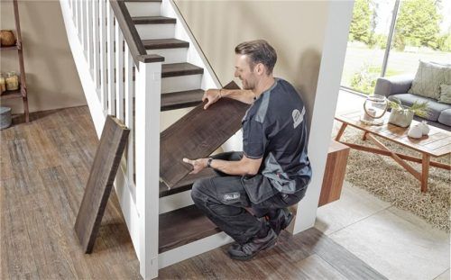 Alte und abgenutzte Stufenbeläge können durch neue ersetzt werden. Foto Treppenmeister