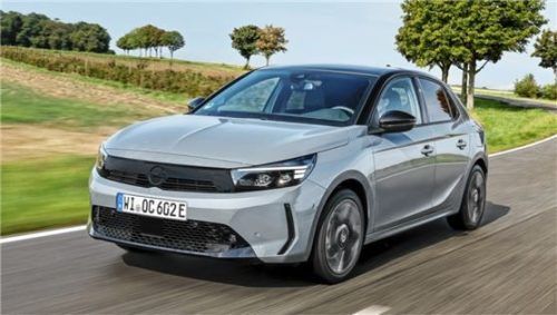 Auffälliges neues Merkmal: das „Vizor“-Markengesicht. Hier am Opel Corsa Electric. Foto Autoren-Union Mobilität/Opel