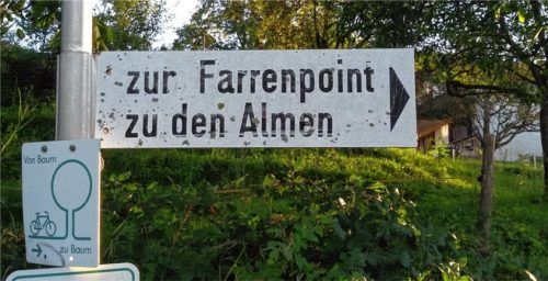 Aus „M“ wird „R“ – und schon ist man bei der richtigen Schreibweise. Foto Höfer