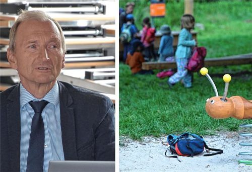 Christian Meixner schaut auf zwei erfolgreiche Tage zurück. Der Amtsleiter des städtischen Jugendamtes freut sich, die Sozialraumorientierung vor über 180 Fachleuten aus Deutschland, Schweiz und Österreich vorzustellen. Foto Collage: Schlecker//dpa