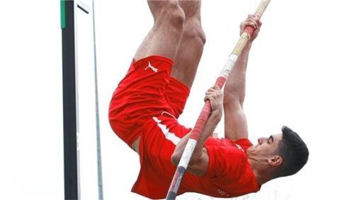 Daniel Schwab vom TSV Wasserburg überzeugte in Brixen mit drei Spitzenplätzen für Bayern.Foto Ludwig Stuffer
