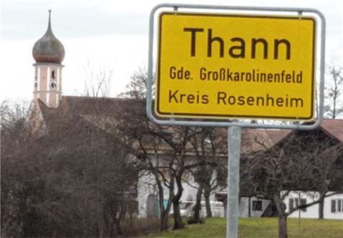 Der Ortsname Thann geht auf den Tann, also einen Tannenwald, zurück. Foto Höfer