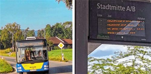 Der Rosenheimer ÖPNV steckt in der Krise. Kritik gibt es unter anderem daran, dass Ausfälle und Verspätungen nicht kommuniziert werden. Das könnte sich jetzt ändern. Foto privat