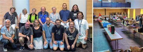 Die ehemaligen Mitglieder der „Inntaler Bauernbühne“ verkauften aufgrund der Vereinsauflösung fast alle Requisiten aus über 50 Jahren Rosenheimer Theatergeschichte. Foto Montage: Inntaler Bauernbühne