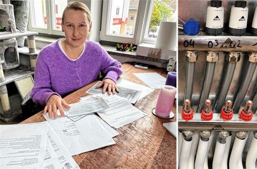 Evamaria Hierold ist glücklich: Nach elf Monaten, vielen Telefonaten und E-Mails wurde ihre Heizung endlich repariert. Im kommenden Winter muss sie nach zwei Jobs als Altenpflegerin in drei Schichten in ihrer Wohnung endlich nicht mehr frieren. Foto Gerlach