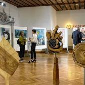 Doppelter Kunstgenuss unter dem Supermond