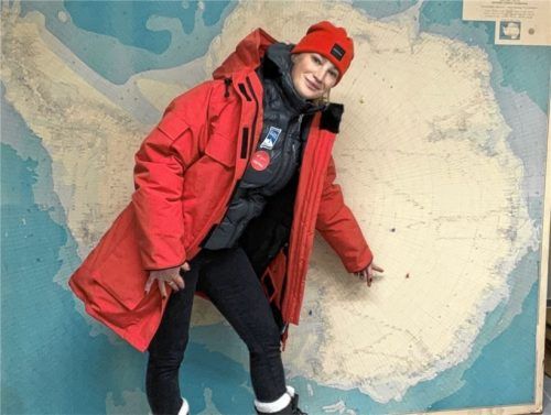 In wenigen Tagen ist es soweit: Michaela Mühl fliegt gemeinsam mit einem Expeditionsteam in die Antarktis.Fotos  privat