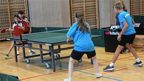 Jonas Knöbl und Dominik Kiss-Papp sorgten im Lokalderby gegen das Duo Reinhardt/Keidel für den zwischenzeitlichen 1:1-Ausgleich.Foto Gerhard Erlich