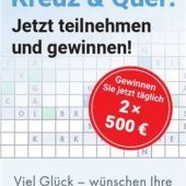 Letzte Chance aufzweimal 500 Euro