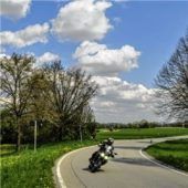 Unterwegs mit dem Motorrad
