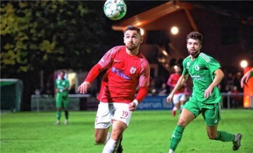 Michael Barthuber (links) machte mit dem Treffer zum 3:1 den Deckel drauf.Foto mb.presse