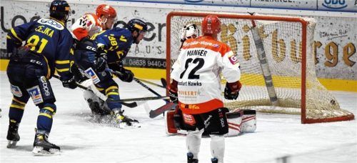 Nico Vogl läutete kurz vor der zweiten Drittelpause die Aufholjagd ein. Foto Paolo del Grosso