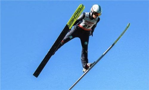 Nikolai Holzer wurde beim deutschen Schülercup in Degenfeld Zweiter und Vierter.Foto re