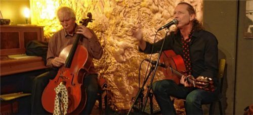 Ricardo Volkert und Jost Hecker (links) brillierten mit Vertonungen spanischer Lyrik. Foto friedrich