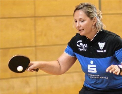 Svetlana Ganina wäre am Sonntag eine gute Alternative für das hintere Paarkreuz.Foto Gerhard Erlich