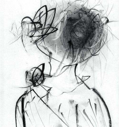 Thomas Stockerl: „La tête en l’air“ (deutsch: den Kopf in den Wolken haben, mit den Gedanken woanders sein). Foto riedl