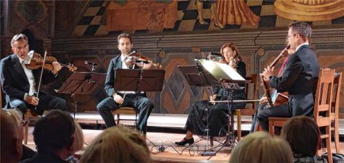 Von der Donau an den Inn: Das Concilium Musicum Wien spielte im historischen Rathaussaal. Foto füchtner