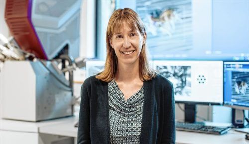 Von der University of Alabama at Birmingham (USA) nach Rosenheim: Professorin Amber Schneeweis will ein Labor von Weltklasse für die Materialforschung aufbauen.Foto Lisa Lanzinger