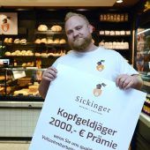 Bäcker gesucht! 2000 Euro Belohnung