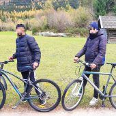 Polizei stoppt illegale Radltour