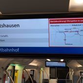 S-Bahn entgleist im Tunnel