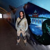 München-Panorama an der Ludwigsbrücke