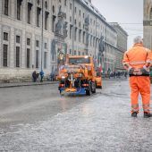 Stadt salzt auch für Radler