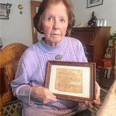 Ein Frontbrief auf Birkenrinde erinnert an Vater