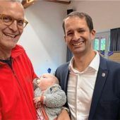 Willkommensfeier für den Nachwuchs