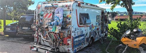 Auf markierten Parkflächen im Wohnwagen die Nacht verbringen: Für diesen Vorschlag gab es eine Absage. Foto re